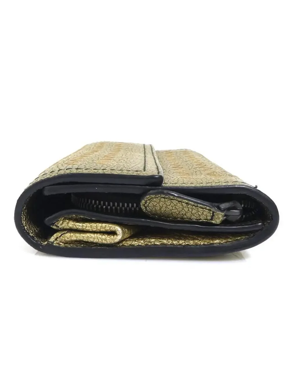 Auth Bottegaveneta Intrecciato Long #280355B23B